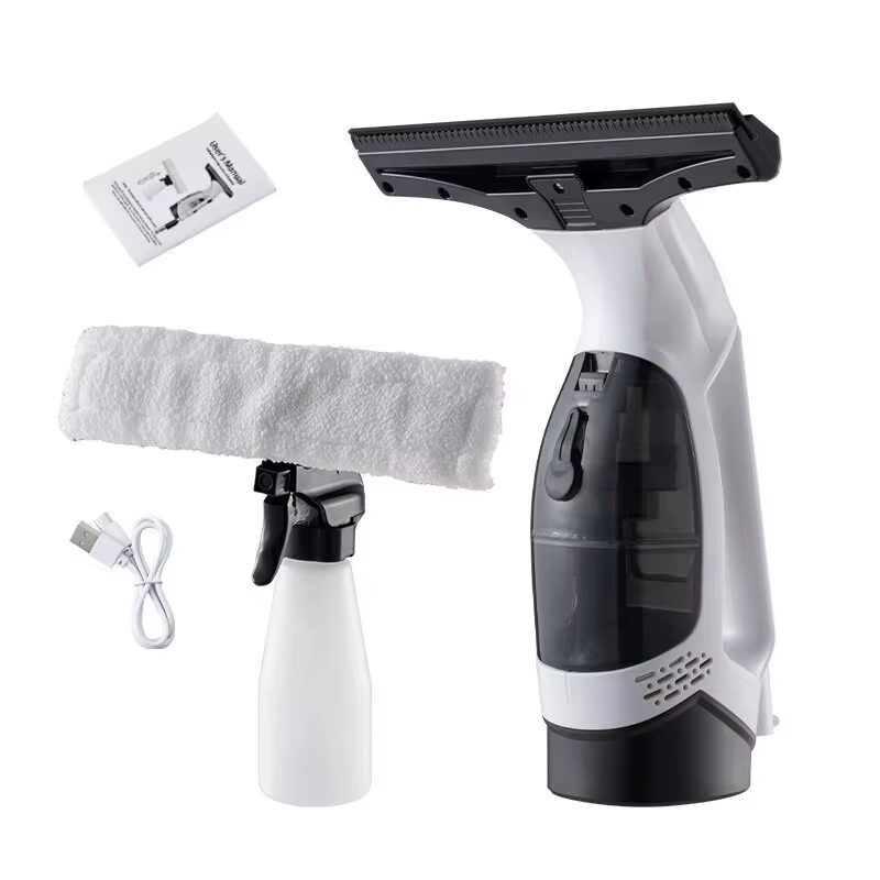 Nettoyeur de vitres électrique sans fil, aspirateur rechargeable par USB, kit de nettoyage de vitres