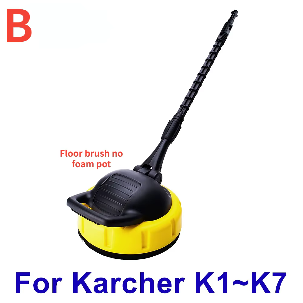 Nettoyeur à Pression pour Karcher Lavor Champion Sterwins Parkside, Brosse de Nettoyage de Surface