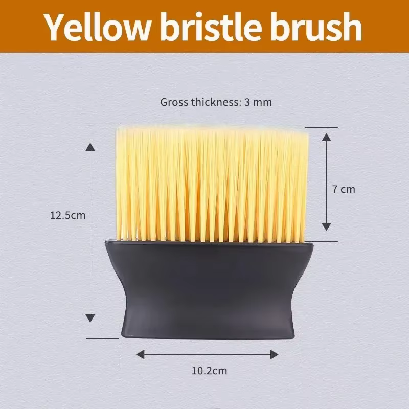 Brosse anti-poussière pour sortie d'air conditionné, dépoussiéreur de lavage de voiture, grande bros