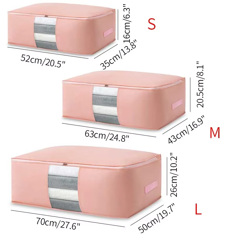 Sacs de rangement pliables pour vêtements et couettes – très grande capacité pour le déplacement et