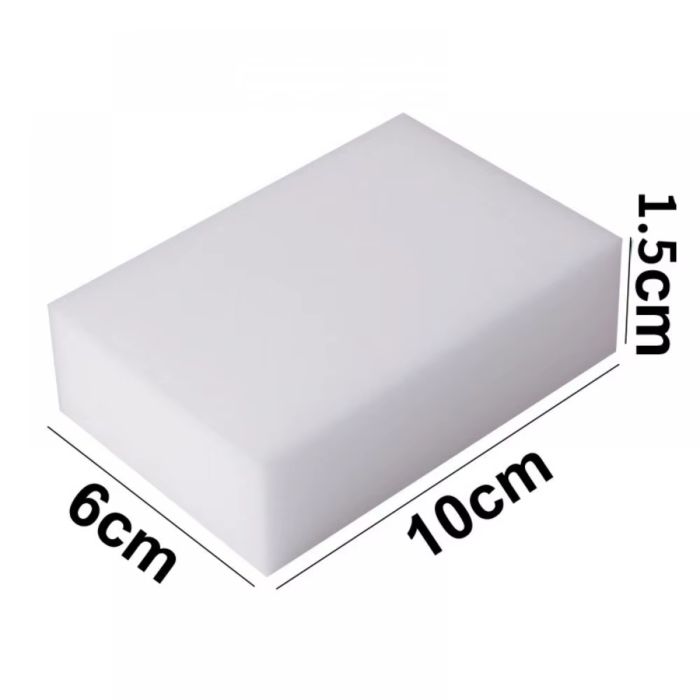 100 pièces/lot éponge mélamine éponge magique gomme pour cuisine plat lavage nettoyant salle de bain