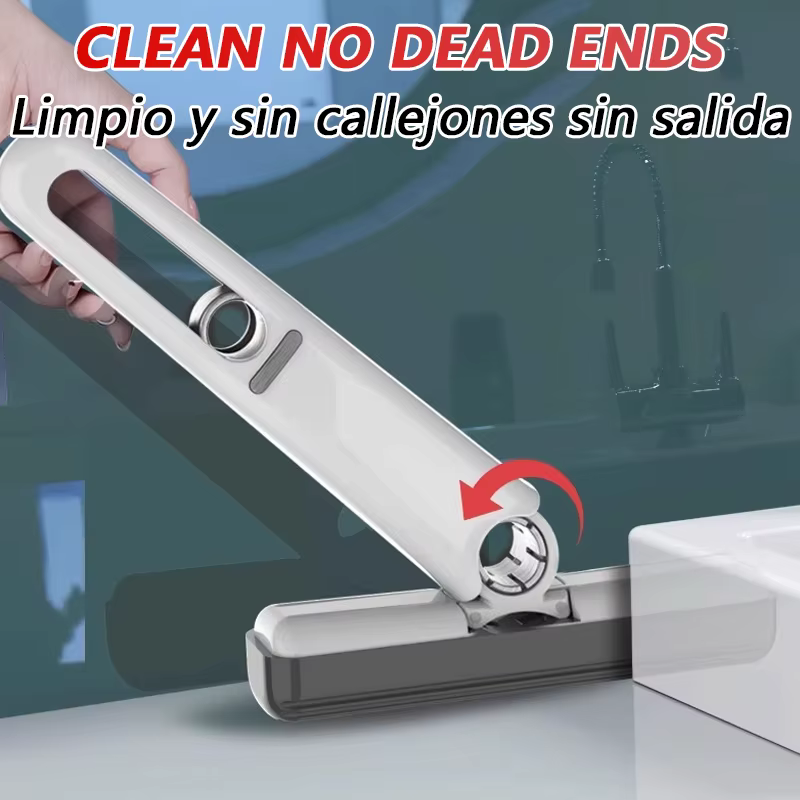Mini vadrouille auto-presse, puissante et pliante, outils de nettoyage ménager, sans lavage des main