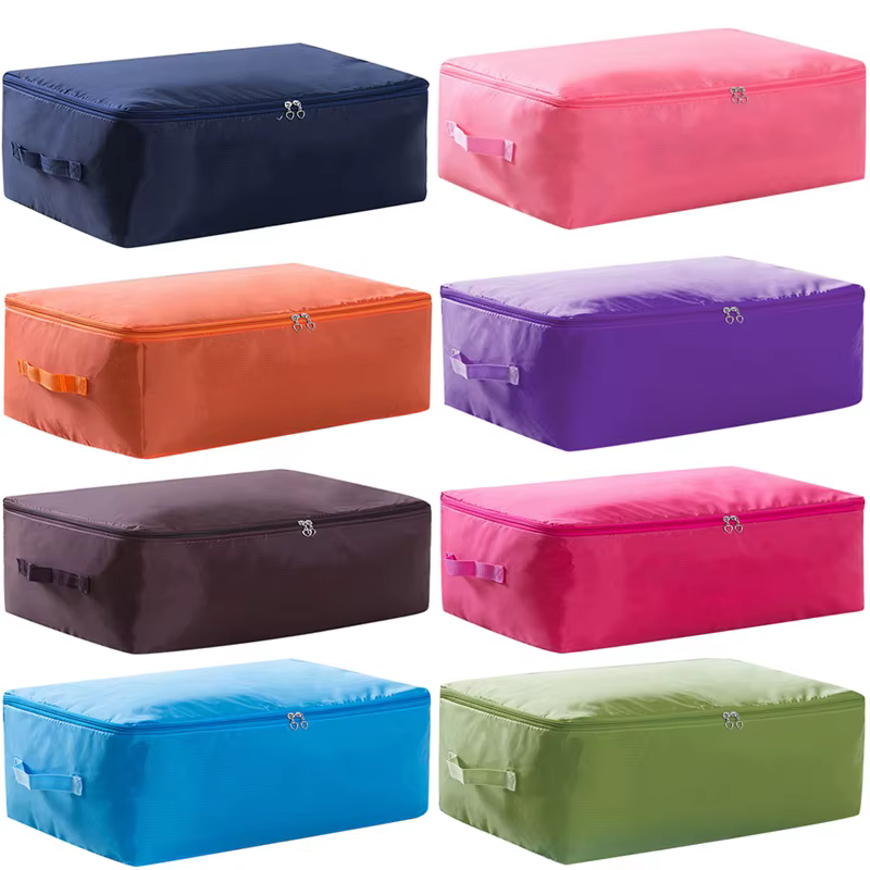 Sacs de rangement résistants à l'humidité pour garde-robe de grande capacité, sacs de rangement plia