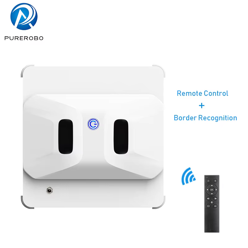 Robot nettoyeur de vitres Purerobo W-S3, mode manuel, mode automatique, avec télécommande, nettoyage