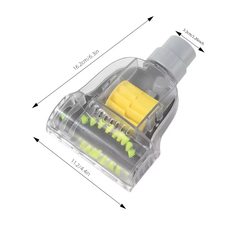 Brosse pneumatique pour aspirateur portable, accessoire pour aspirateur commercial d'intérieur, diam