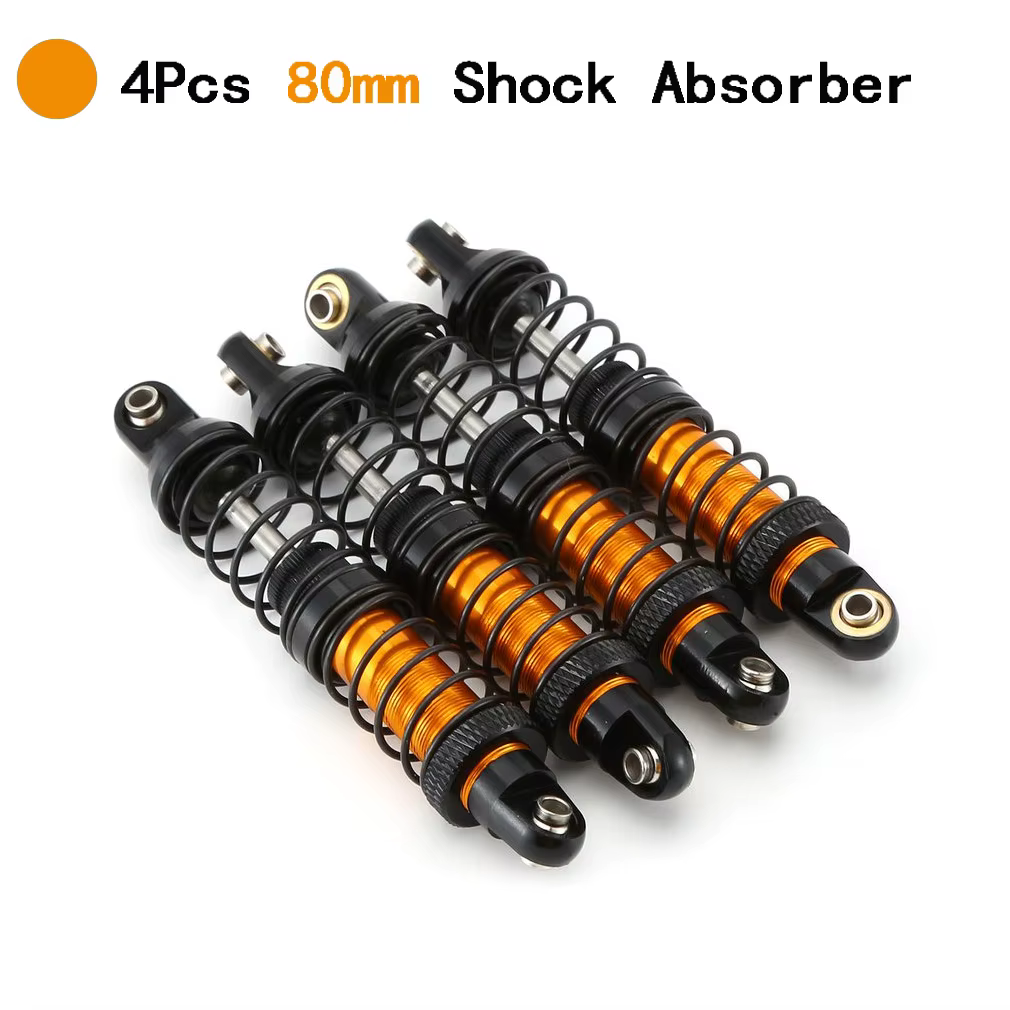 Amortisseur pour voiture sur chenilles 1/10 RC Axial SCX10 AXI03007 RBX10 D90 TRX4, 70mm 80mm 90mm 1
