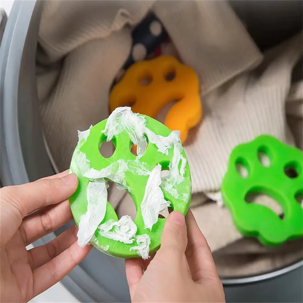 Élimine les peluches des vêtements, sèche-peluches pour chiens et chats, accessoires de lessive, Mac