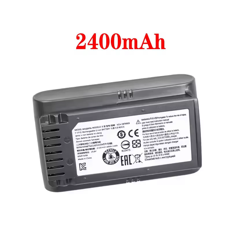 Batterie d'origine 100% pour aspirateur sans fil Samsung Vs9000 Jet90 Jet75 Jet90E VCA-SBT90