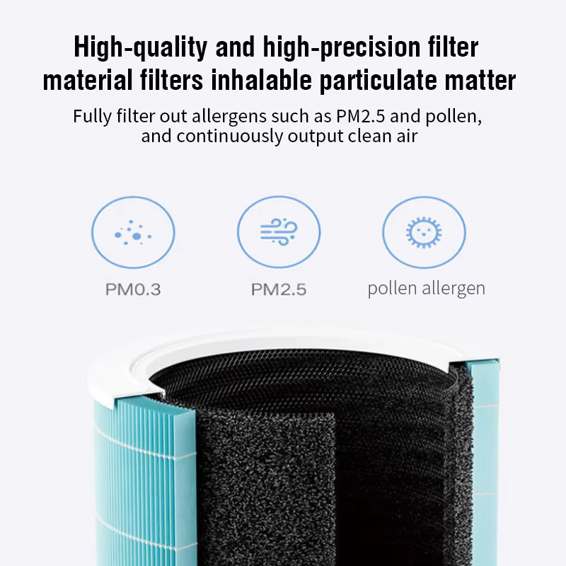 Filtre à Air pour purificateur d'air Xiaomi 4 Lite pour Mijia filtre purificateur d'air PM 2.5 avec