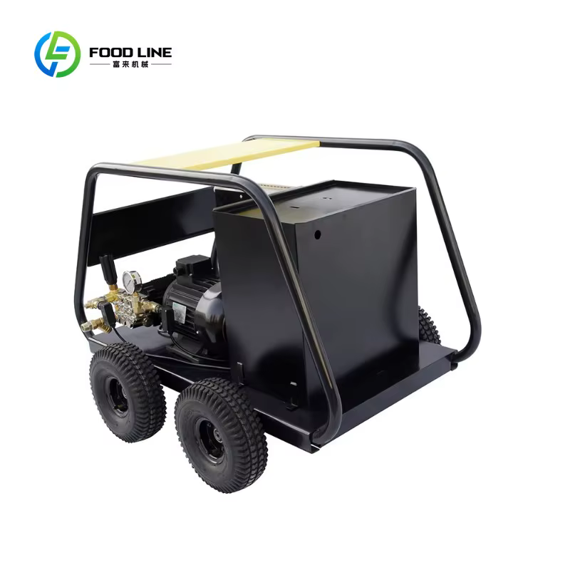 Nettoyeur haute pression industriel à eau chaude électrique personnalisé, 170 bars, triphasé 380V