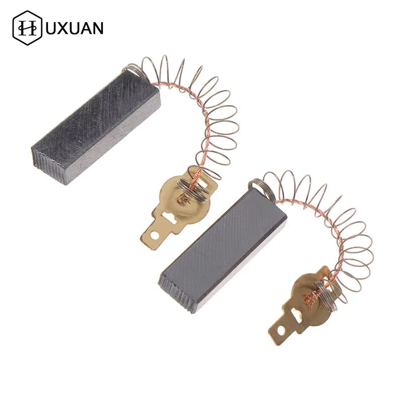 Brosses en carbone pour collecteur de poussière, 2 pièces, ressorts et fils de moteur électrique, ne