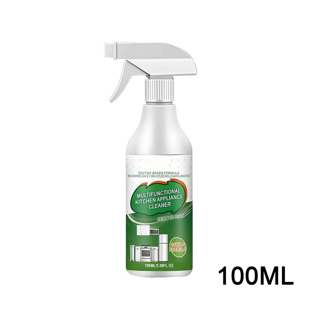 Nettoyant de cuisine 100 ml, spray dégraissant pour taches d'huile, réduit les odeurs, restaure la d