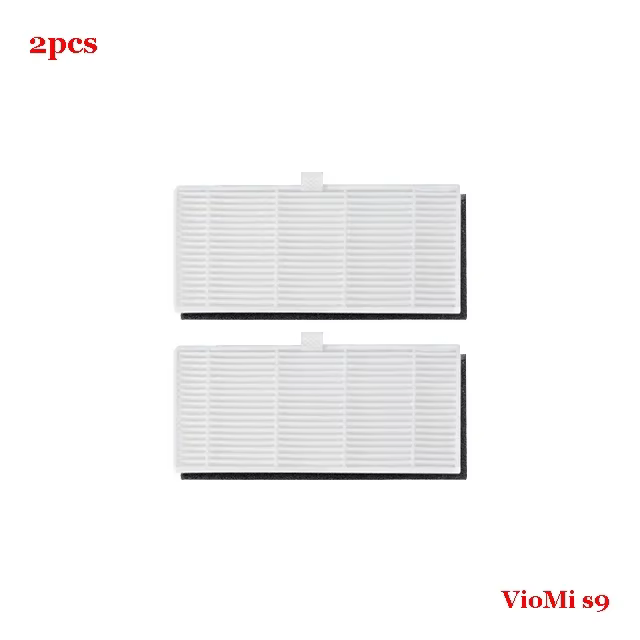 Pièces de rechange pour aspirateur Robot VioMi s9, brosse principale, brosse latérale, filtre Hepa,