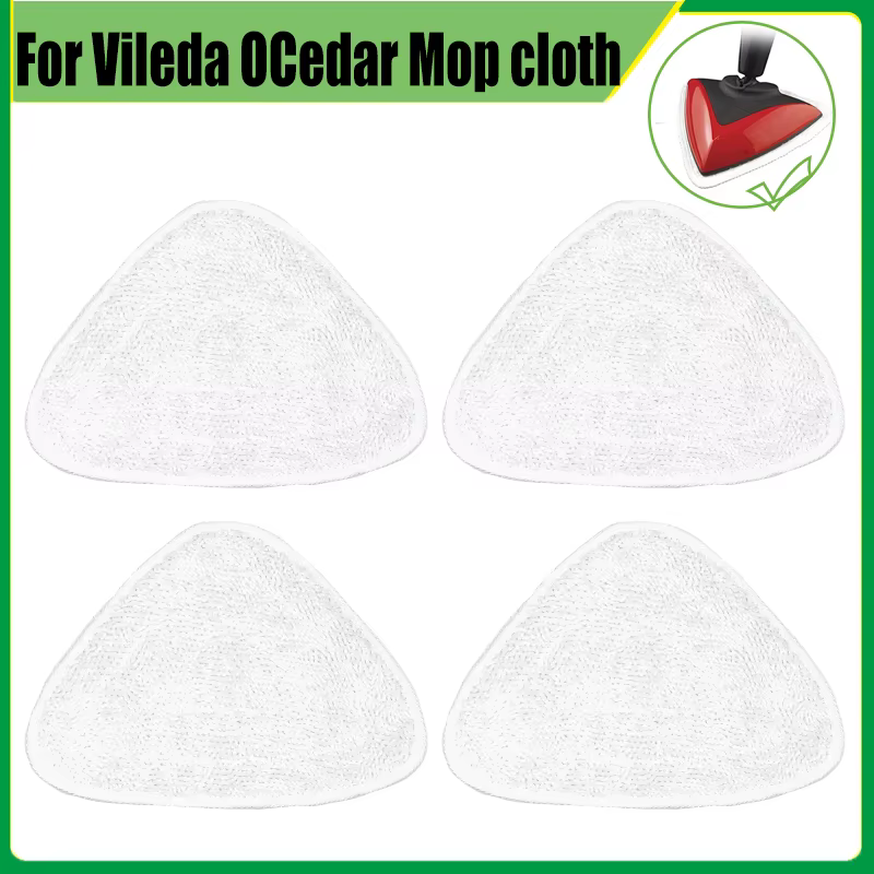 Pour Vileda tampon de vadrouille à vapeur outil de nettoyage de tissu triangulaire accessoires de so