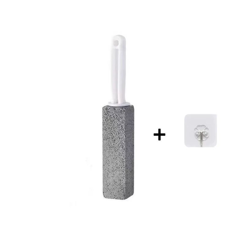 Pierre ponce naturelle pour nettoyeur de toilettes, brosse de toilette, brosse de nettoyage de salle