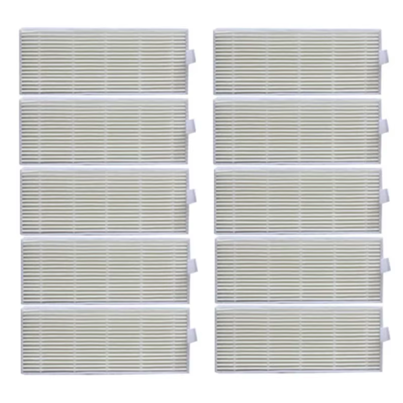 10x filtre HEPA pour aspirateur Robot Rovus Eziclean ONE Aqua 210 REDMOND RV-R500 Proscenic 811GB 91