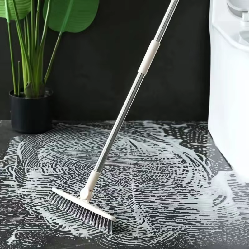 Brosse de sol de salle de bain pour hôtel, brosse à récurer à poils durs, brosse de nettoyage de bai
