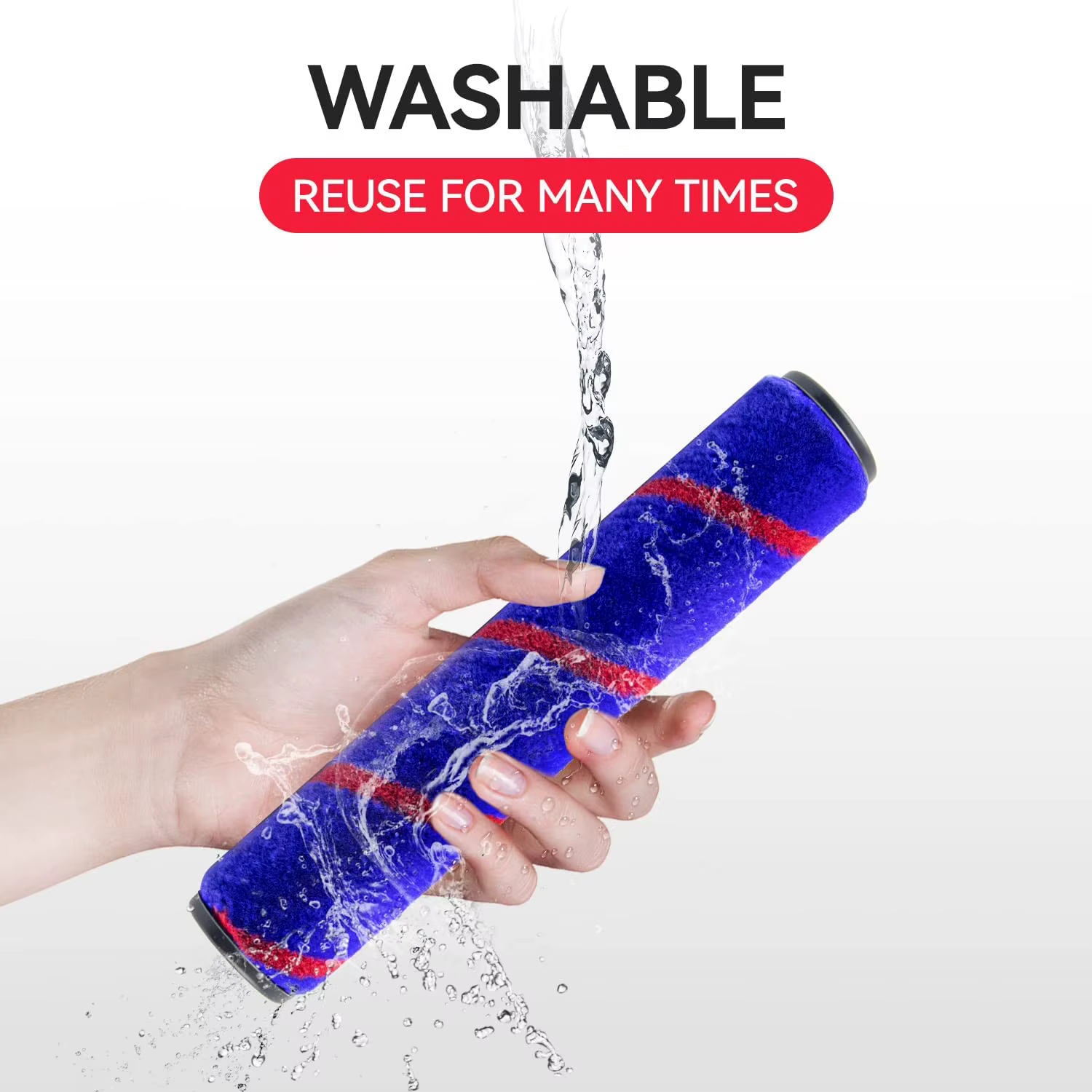 Tête de brosse à rouleau souple et mince pour aspirateurs Dyson V7 V8 V10 V11 SV12 V15, pièces détac