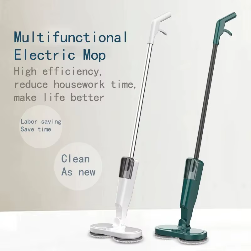 Nettoyeur de vadrouille électrique sans fil automatique 2 en 1, nettoyeur de maison humide et sec, M