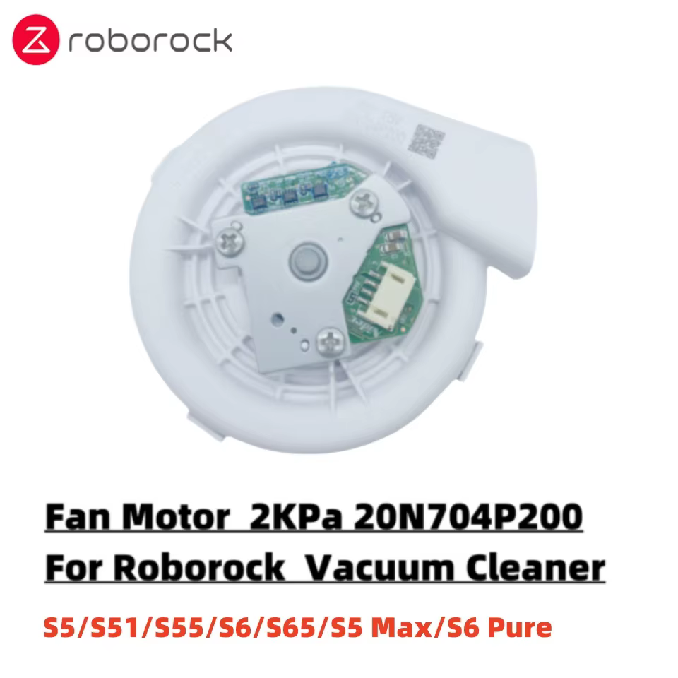 Moteur de ventilateur 2KPa 20N704P200 pour Roborock S5/S51/S55/Dock/S65/S5 Max/Dock, pièces de recha