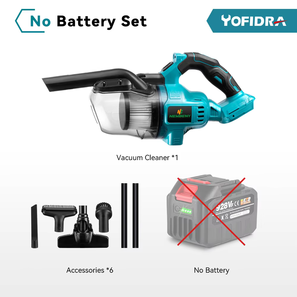 Makita – aspirateur électrique sans fil 1000W, Rechargeable, outils de nettoyage d'intérieur domesti