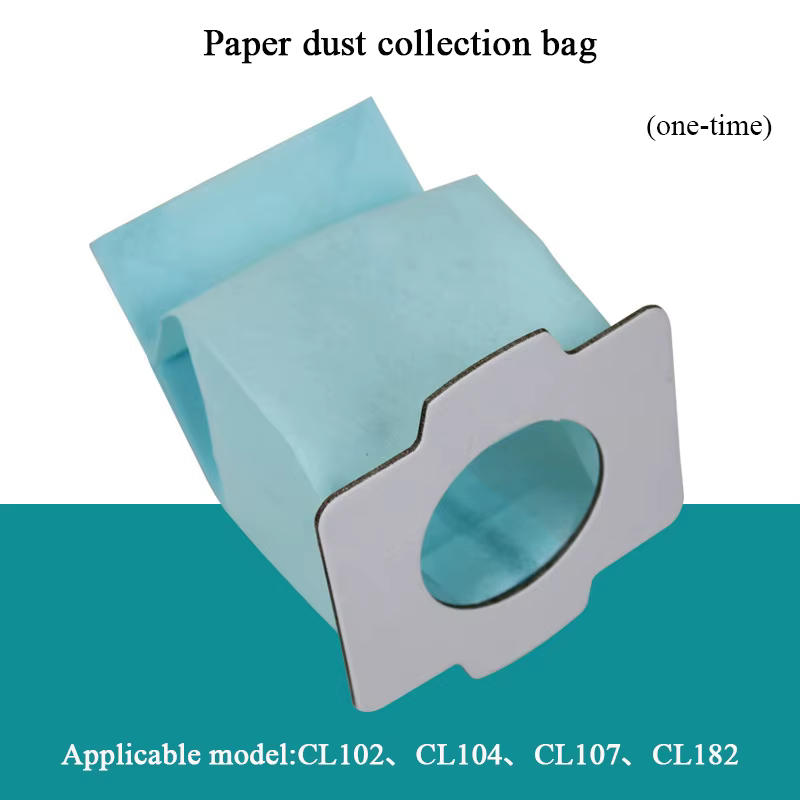 Sac de Collecte de Poussière, Filtre HEPA, Préfiltre en Papier pour Pièces d'Aspirateur Makita CL100