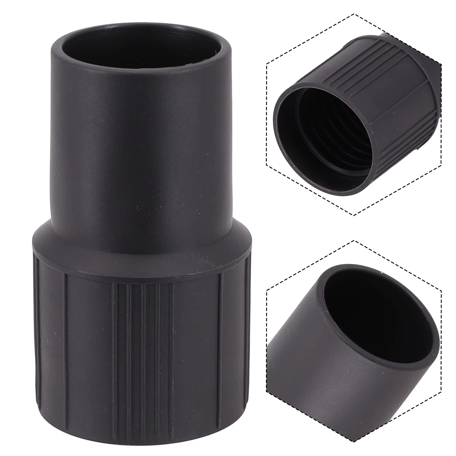 Adaptateur de raccordement de tuyau d'aspirateur universel pour tuyaux filetés d'aspirateur intérieu