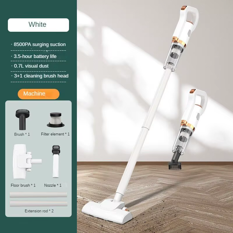 Aspirateur à main électrique sans fil, balayeuse 8500Pa, puissant, pour maison et voiture, élimine l