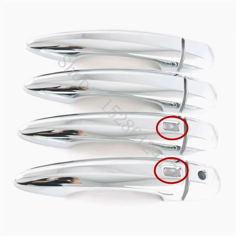 Pour 2023 ~ 2025 Nissan x-trail X Trail RogueT33 ABS Chrome poignée de porte bol voiture porte poign