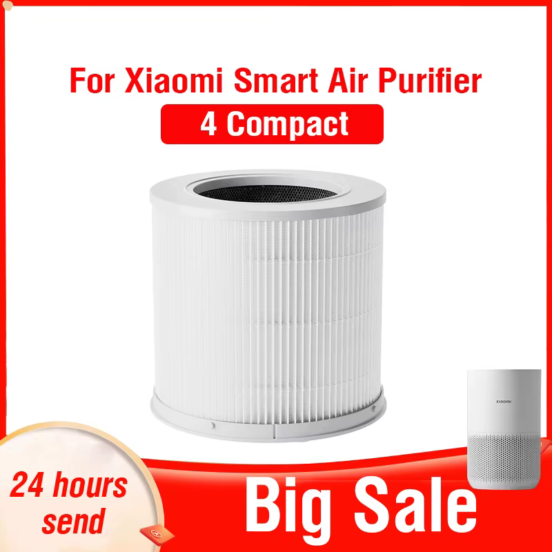 Filtre HEPA PM2.5 4 Compact, Filtre au charbon actif 4 Compact pour purificateur d'air intelligent X