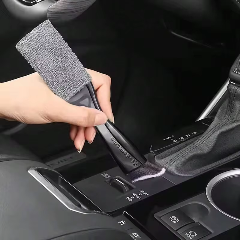 1 brosse de nettoyage intérieur de voiture, brosse de nettoyage de voiture multifonction brosse de d