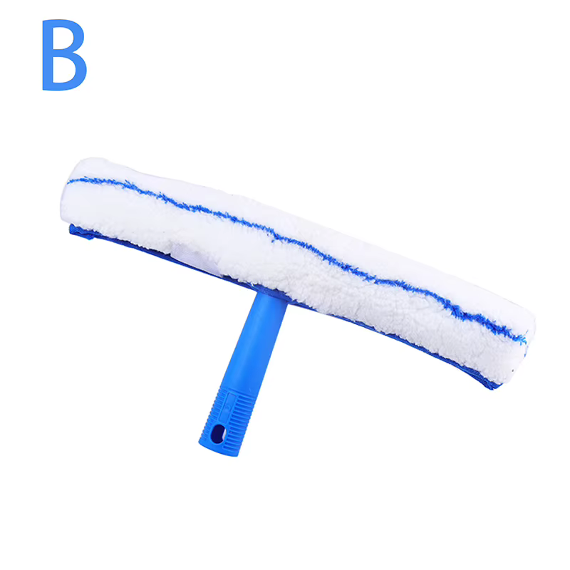 、1YY24alı 35CM nettoyage de vitres Combo raclette et lave-vitre en microfibre raclousses de douche o