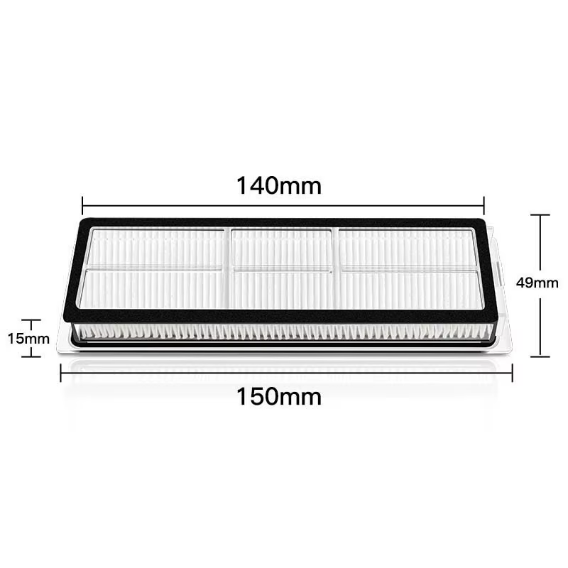 Kit de pièces de filtre HEPA pour aspirateur Robot Xiaomi Mijia 1C STYTJ01ZHM, brosse principale lat