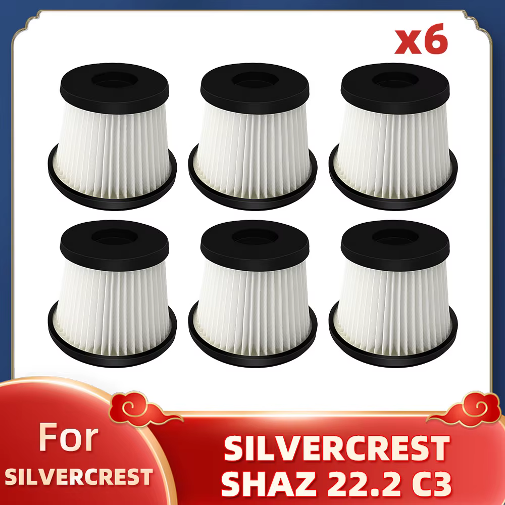 Compatible pour SILVERCREST SHAZ 22.2 C3 poignée aspirateur sans fil filtre Hepa pièces de rechange 