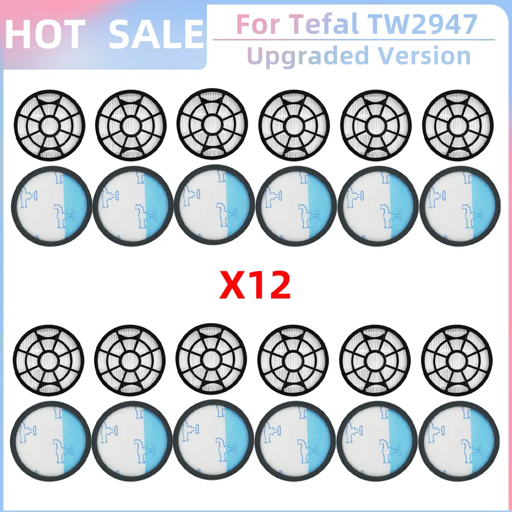 Compatible avec Rowenta Tefal filtre TW2947 Swift Power Cyclonic RO2910 RO2913 RO2915 RO2932 RO2933 RO2957 RO2981