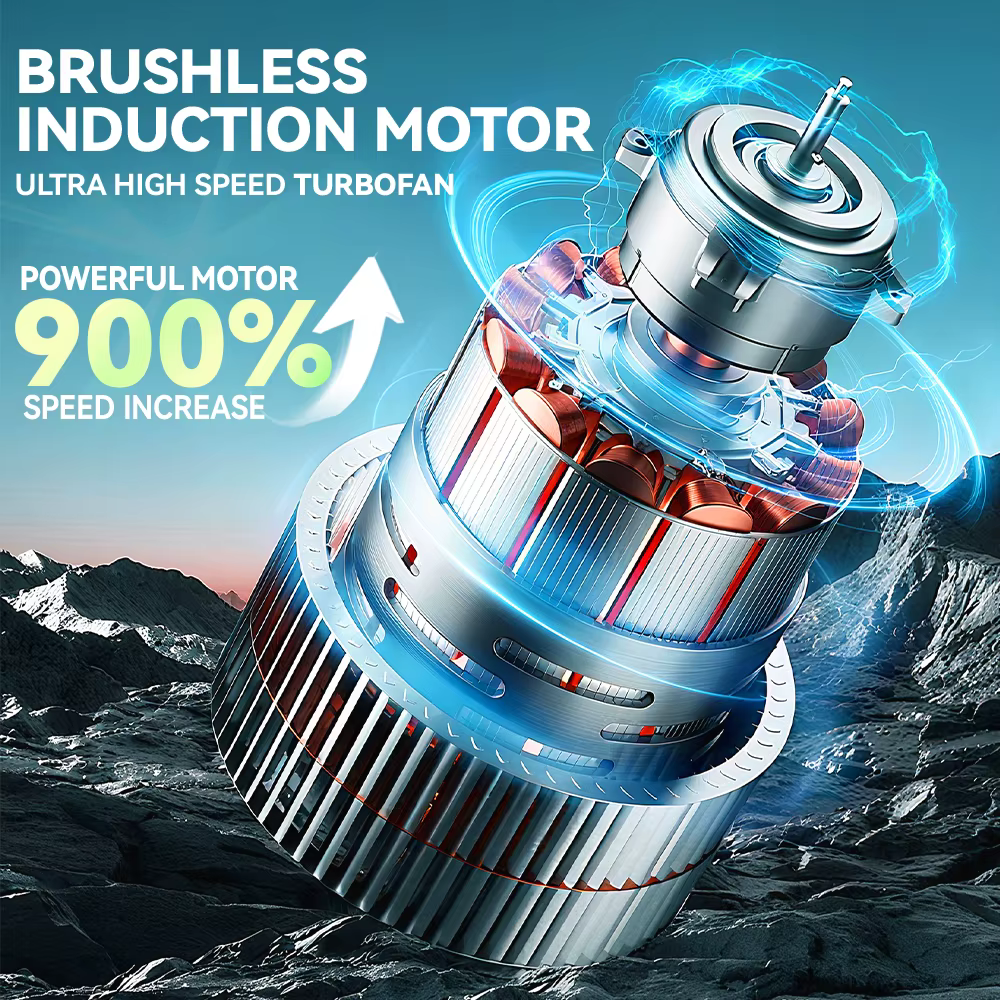 SZUK C012MAX 985000PA aspirateur de voiture Portable Mini