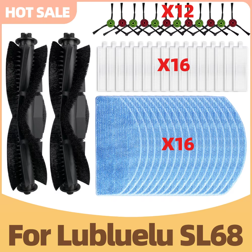 Compatible avec Lubluelu SL68 Accessoires d'Aspirateur Brosse Principale