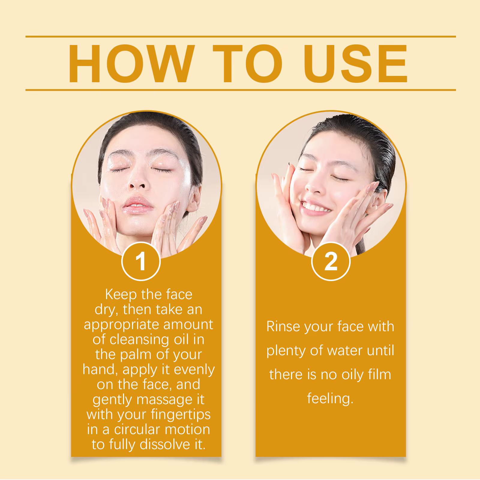 EELHOE huile nettoyante pour peau sensible contrôle de l'huile rétrécissement des Pores du visage adoucir la peau Centellas Asiaticas huile démaquillante 100ml