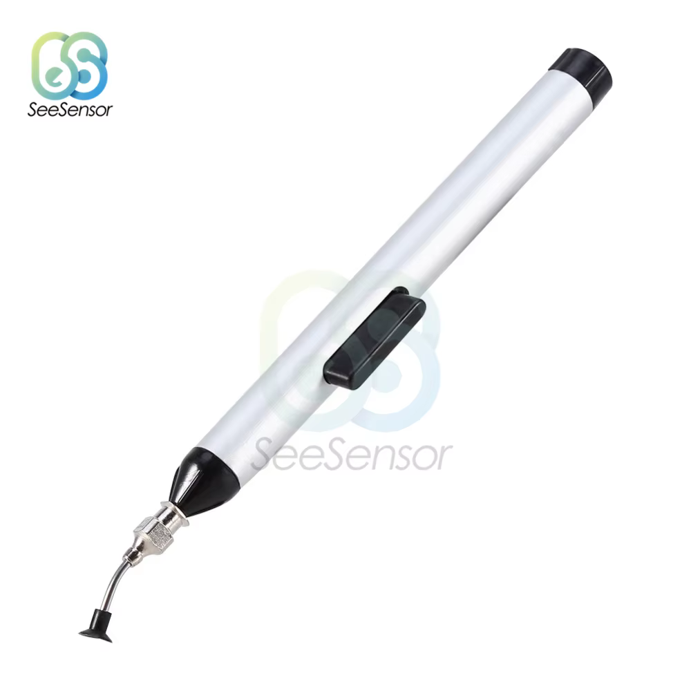 Stylo d'aspiration sous vide IC SMD, pompe à ventouse, pince à épiler, outil de ramassage, dessoudage de soudure, 3 saunas d'aspiration