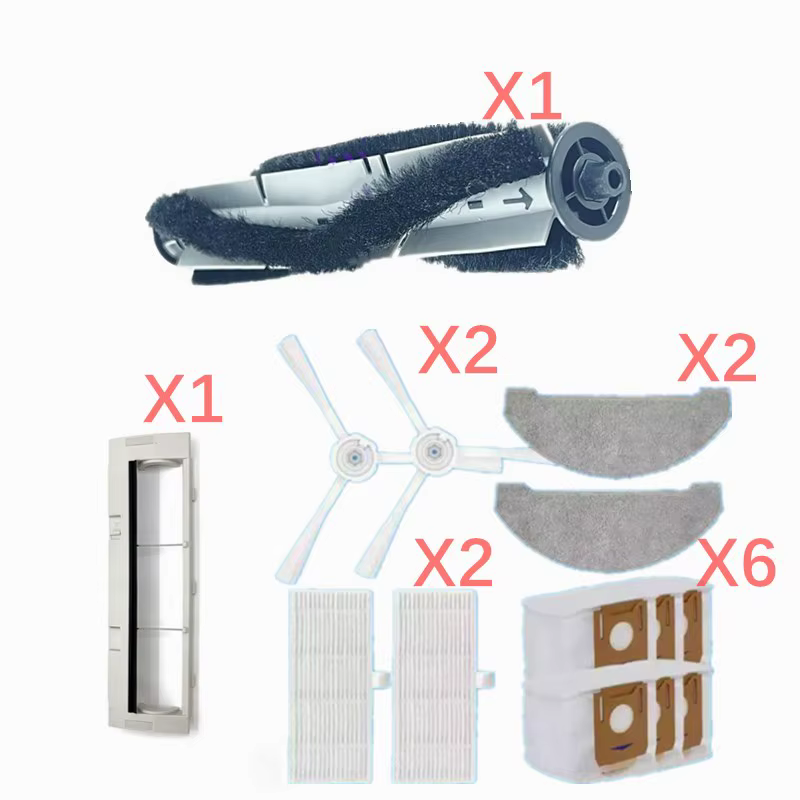 Arnagar S8 pro IMILAB V1 Robot aspirateur 100% Kit de pièces de rechange d'origine