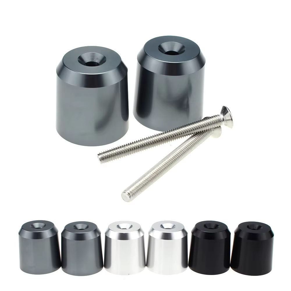 Pour Piaggio MP3 300 500 2010-2021 accessoires moto Cnc poignées de guidon extrémités de barre de poignée bouchon Anti Vibration