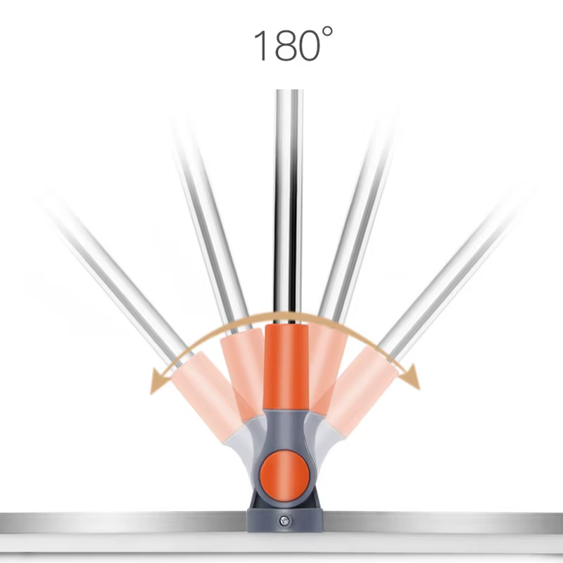 LMETJMA Balai magique multifonction réglable 180 °