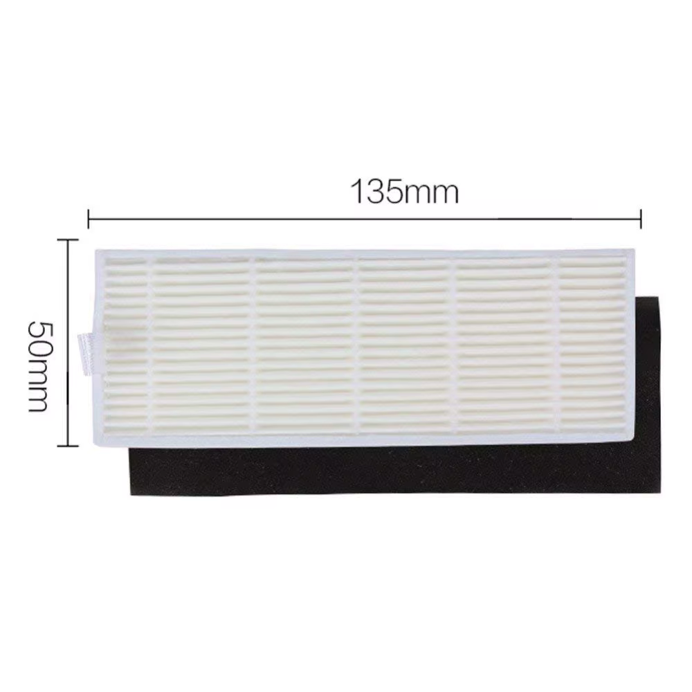 Brosse principale, filtre HEPA et brosses latérales pour aspirateur robot AMIBOT SPIRIT H₂O