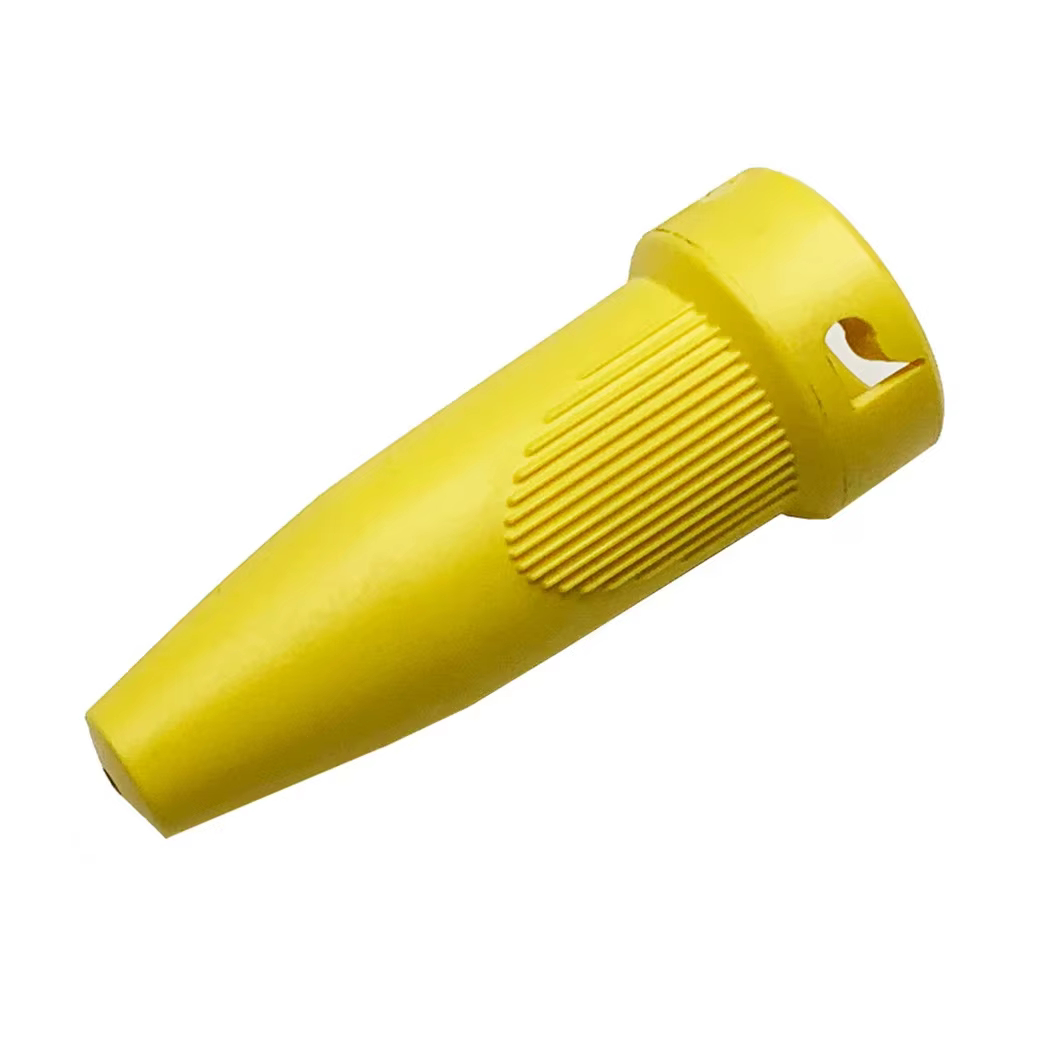 Tête de buse d'arrosage à vapeur puissante jaune