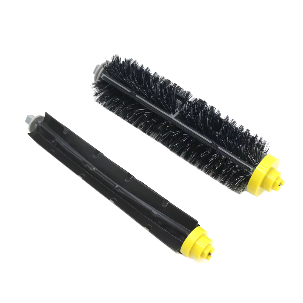1 brosse à poils + 1