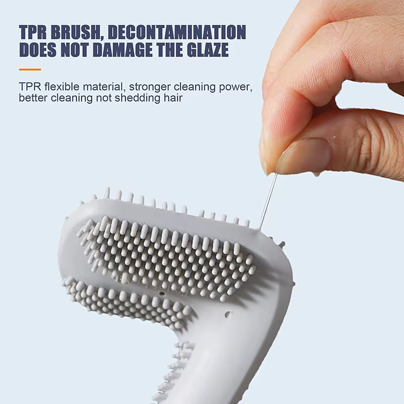 Brosse de toilette de Golf à poils de Silicone