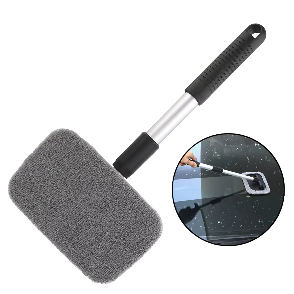 Brosse de nettoyage télescopique pour pare-brise de voiture, nettoyeur d'essuie-glace, outil de fenêtre en verre, accessoires automobiles, livres, le plus récent