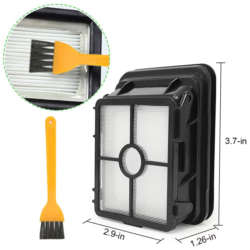 Rouleau de filtre Hepa pour Bissell Crosswave 1785 2551 2328 2303 2305 2306