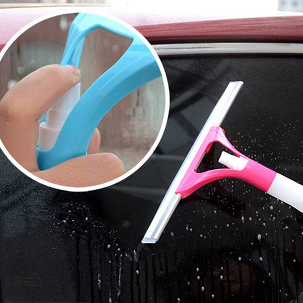 Brosse de nettoyage de vitres en Spray