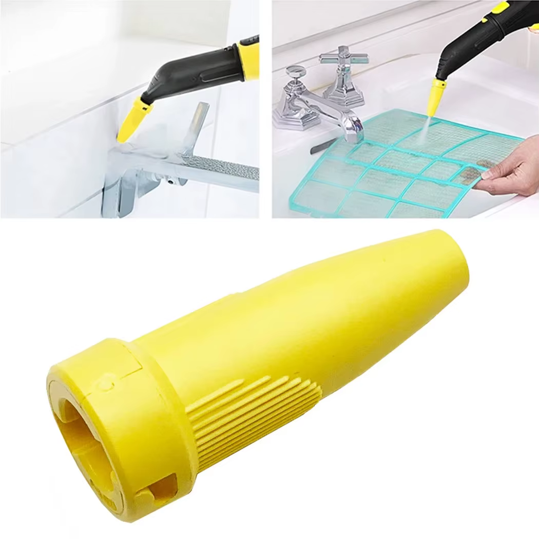 Tête de buse d'arrosage à vapeur puissante jaune